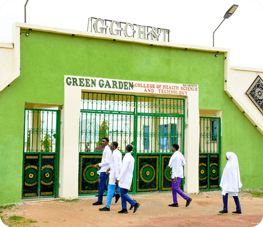 Students engaged in practical health sciences training at GGCHST Gusau campus